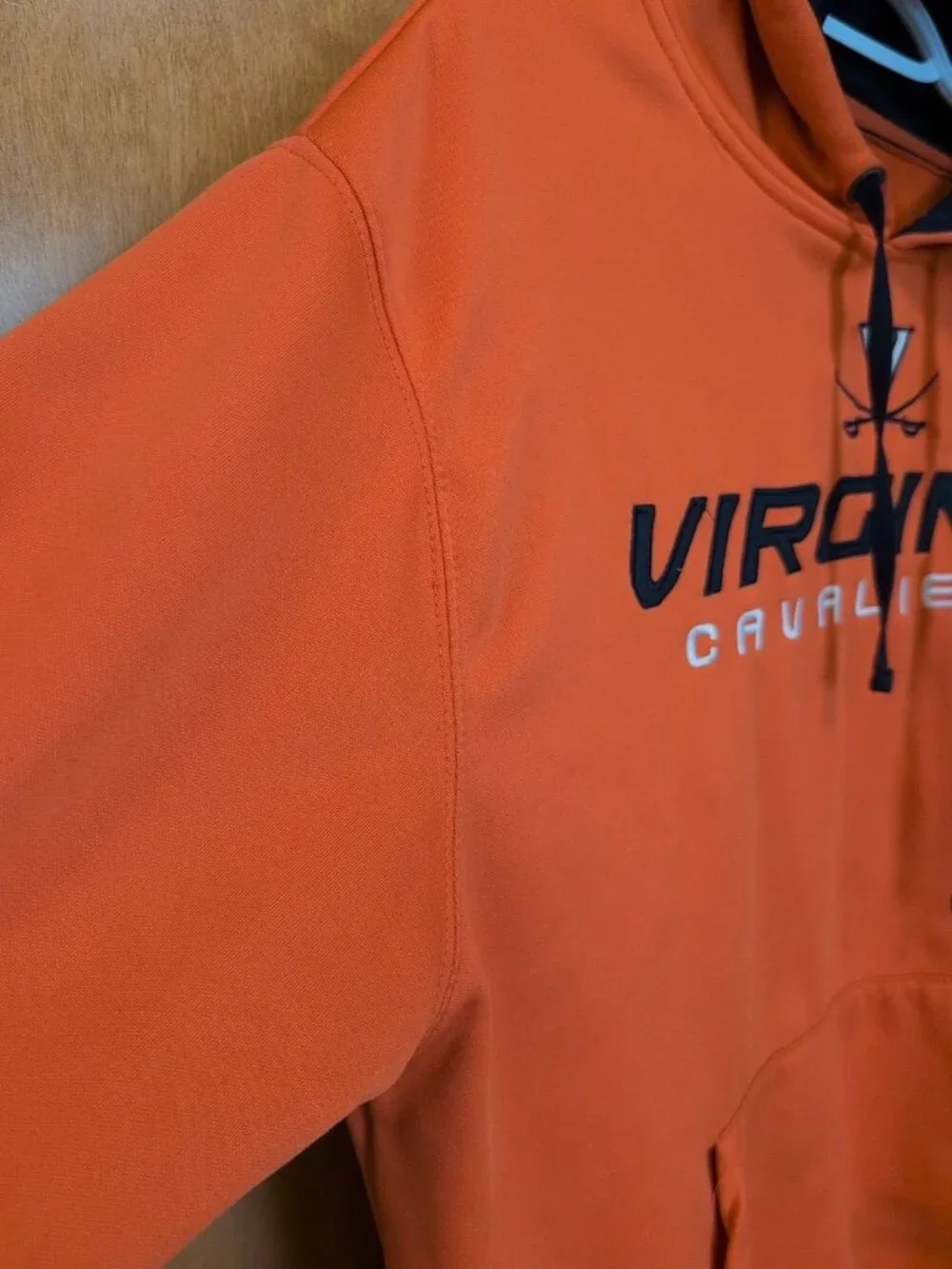 Stadium‎ Athletic Sweatshirt Mens L Orange Hoodie Pullover Virginia Cavaliers